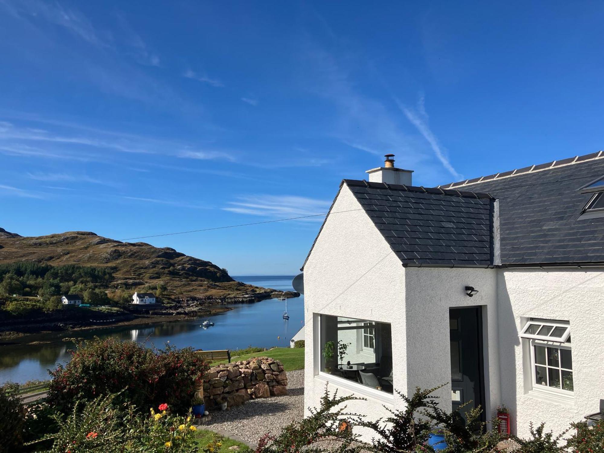 Waterfront Cottage Applecross Peninsula Ardheslaig Exterior photo