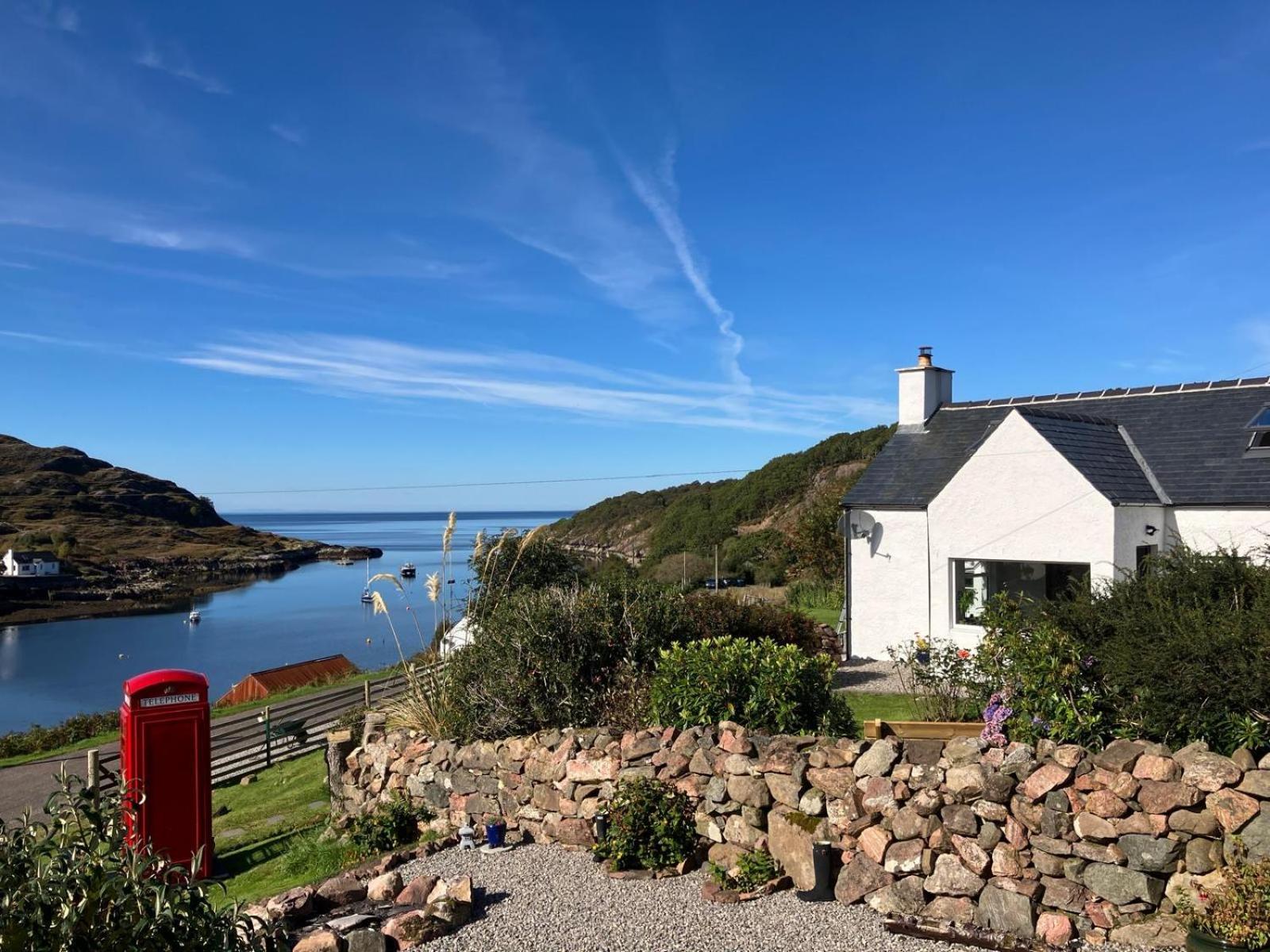 Waterfront Cottage Applecross Peninsula Ardheslaig Exterior photo