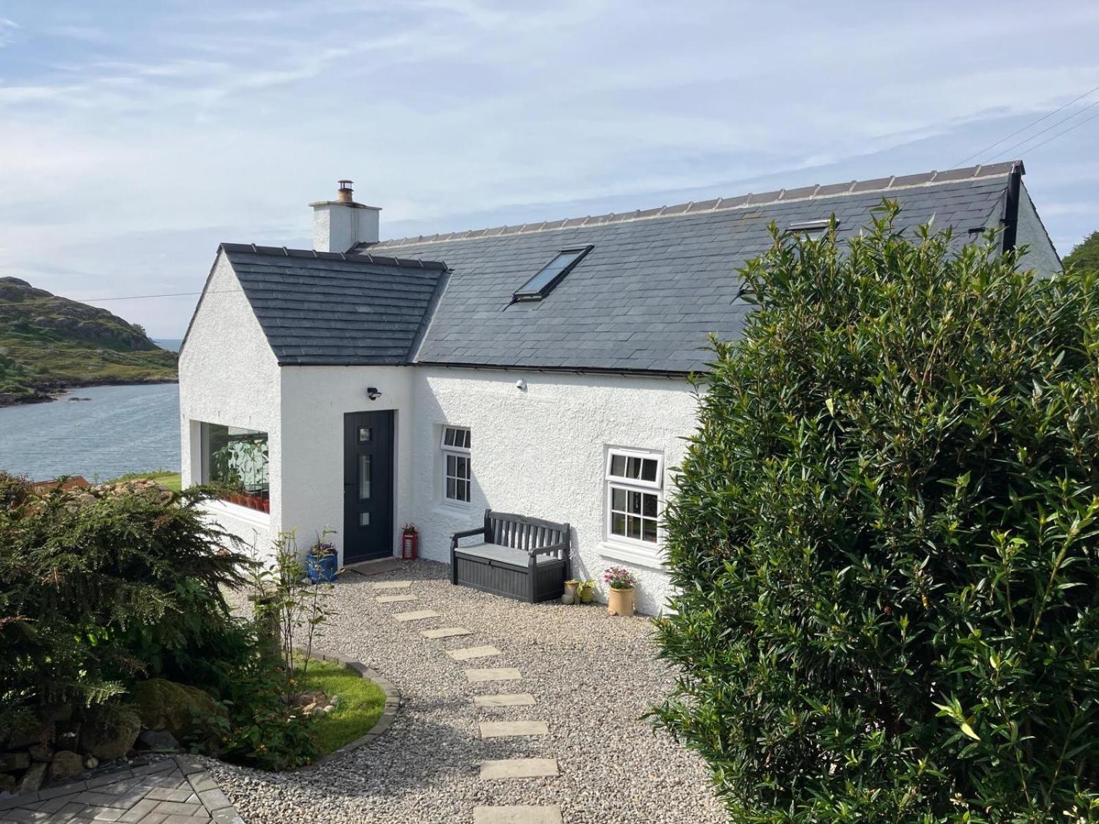 Waterfront Cottage Applecross Peninsula Ardheslaig Exterior photo